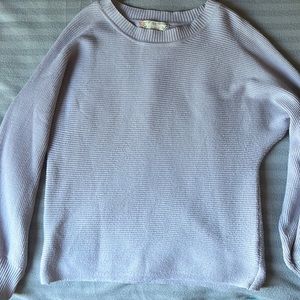 Women’s Pink rose, size XS, knit sweater, violet color.